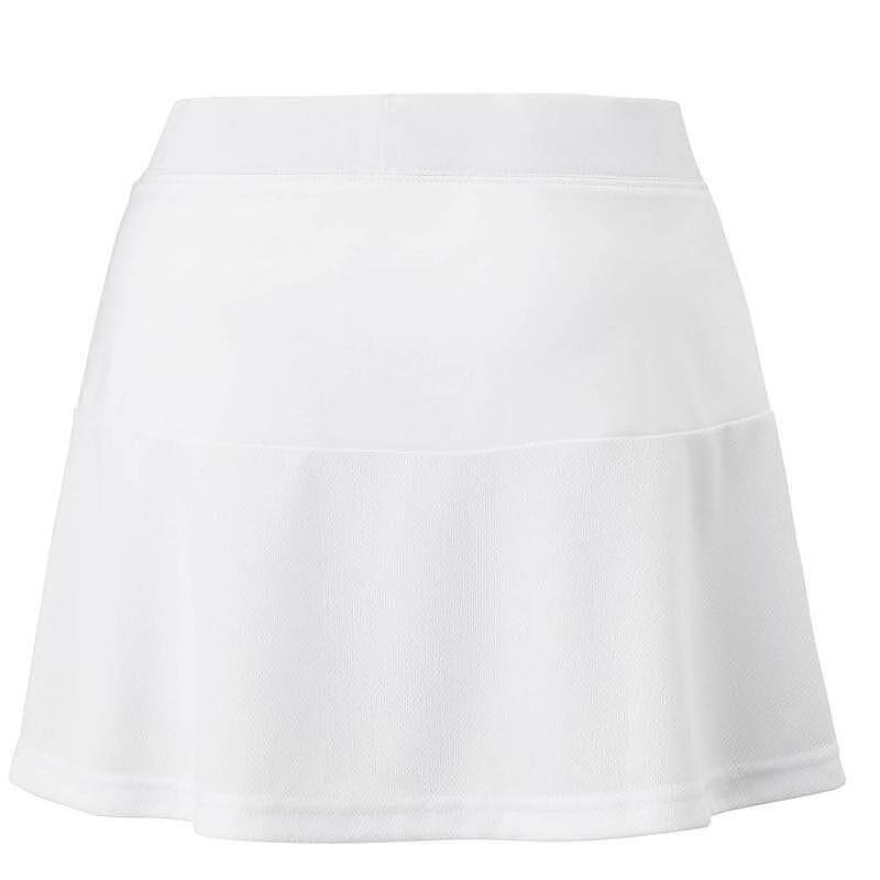 Дамска пола Yonex YW0036 White – бяла тенис пола с вграден шорт, комфорт и UV защита за тренировки и мачове