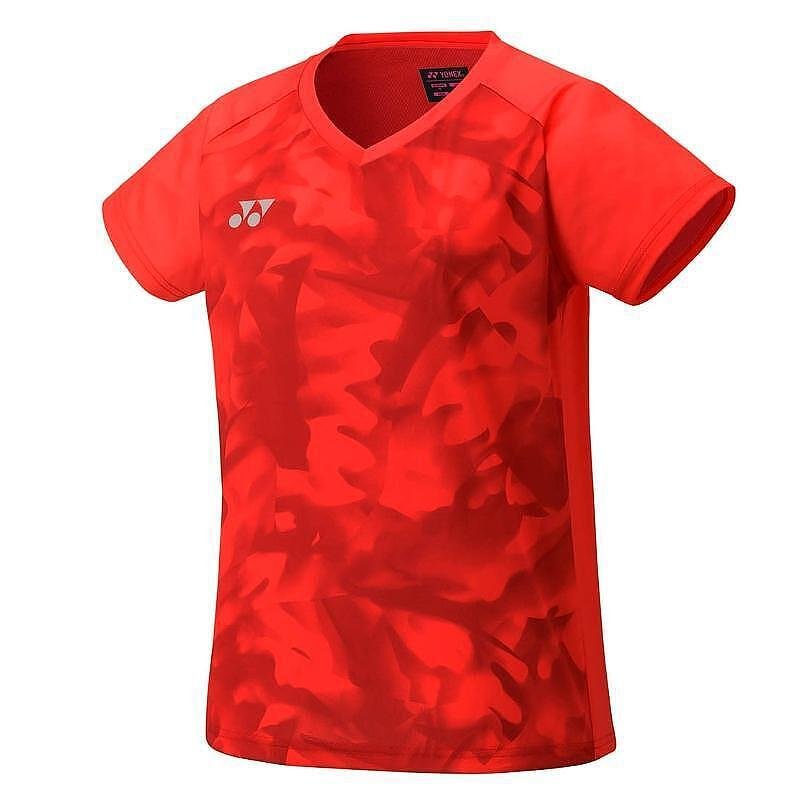 Yonex Women's CREW NECK SHIRT Pearl Red