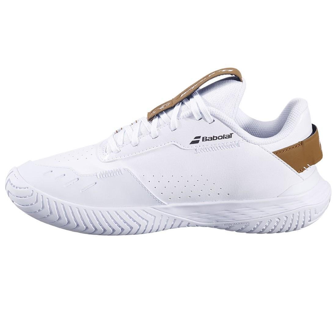 Women's sneakers Babolat SFX EVO ALL COURT WIMBLEDON - white, after dark – tennis shoes for all courts
