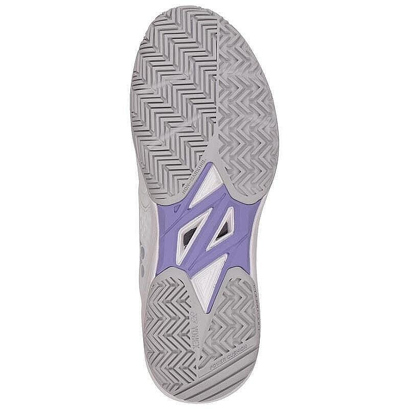 Women's Yonex PC SONICAGE WH/GR tennis shoes with a durable outsole and POWER CUSHION+