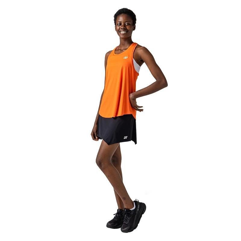 Дамски потник Yonex 16853 Cyber Orange за тенис и падел, спортен модел с Racerback и комфортен силует