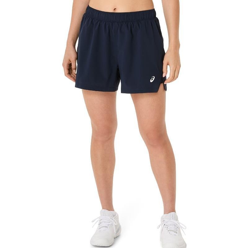 Дамски шорти с клин ASICS COURT 2-N-1 DARK NAVY