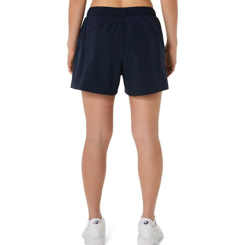 Дамски шорти с клин ASICS COURT 2-N-1 DARK NAVY