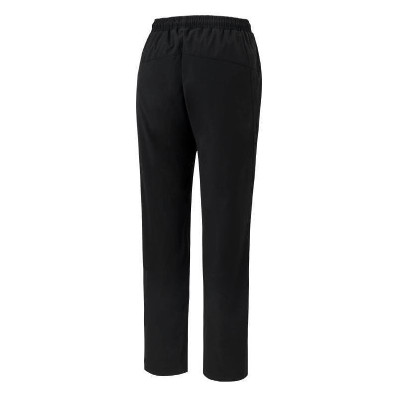 Pantaloni lungi de damă Yonex Warm-Up Club Team Black – pantaloni sport negri Yonex cu OV Reduction pentru confort și uscare rapidă