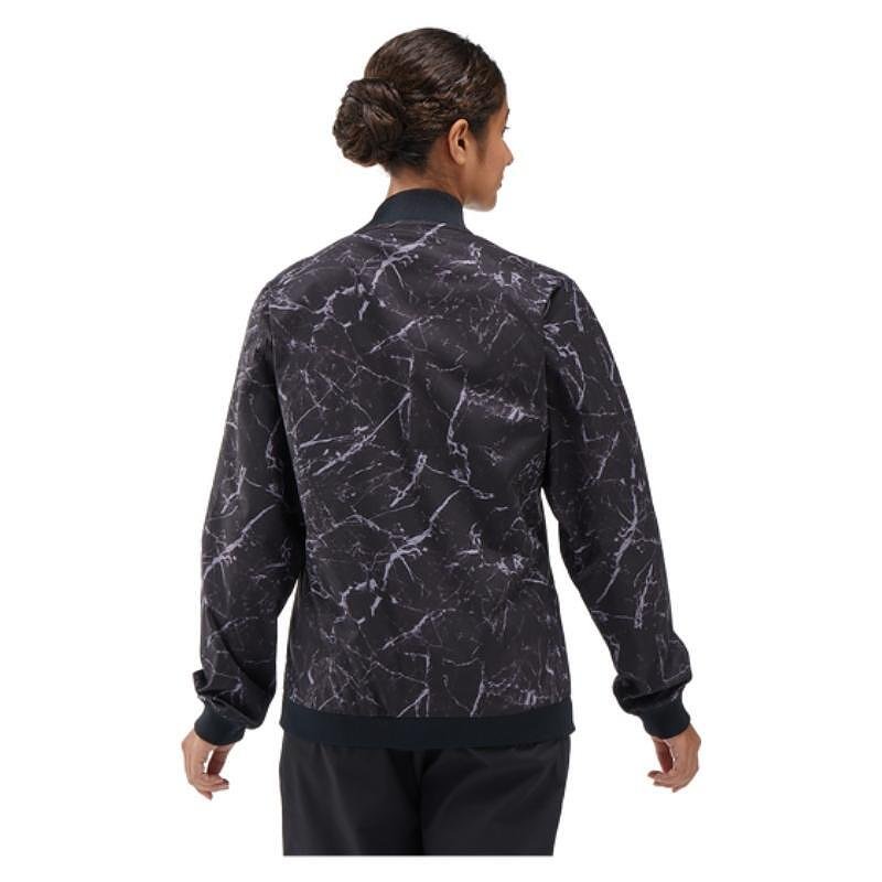 Дамско горнище Yonex Warm-up Jacket CLUB TEAM Black, черно спортно яке Yonex за тренировки и комфорт