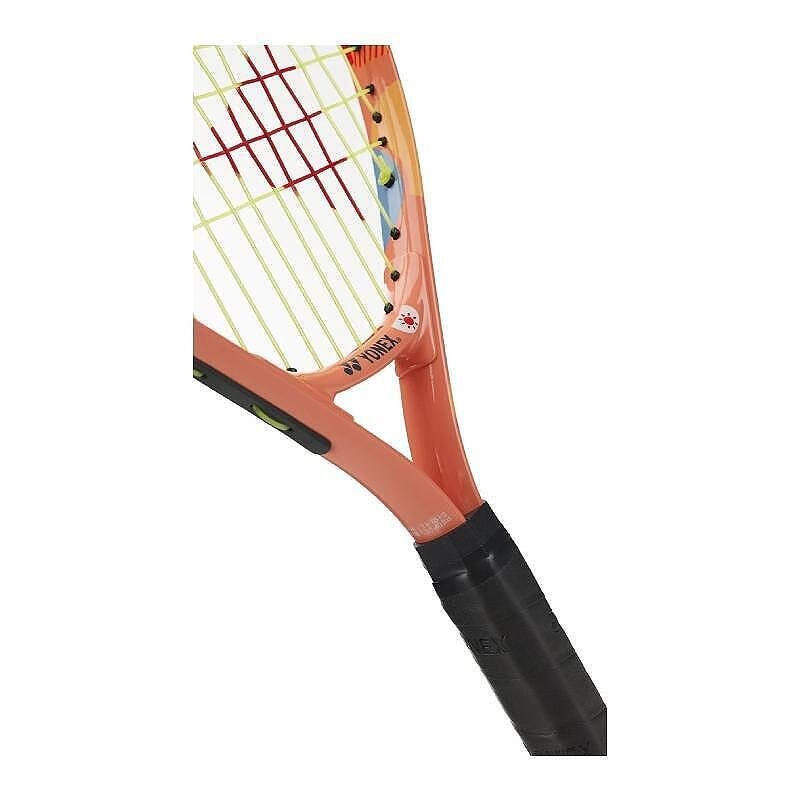 Yonex Junior 19 Coral Orange tennis racket for kids 4-6 years old, a lightweight and easy-to-use tennis racket for control and technique