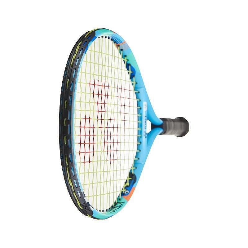 Yonex Junior 21 Ocean Blue tennis racket for children ages 5-7, lightweight aluminum racket with case and control