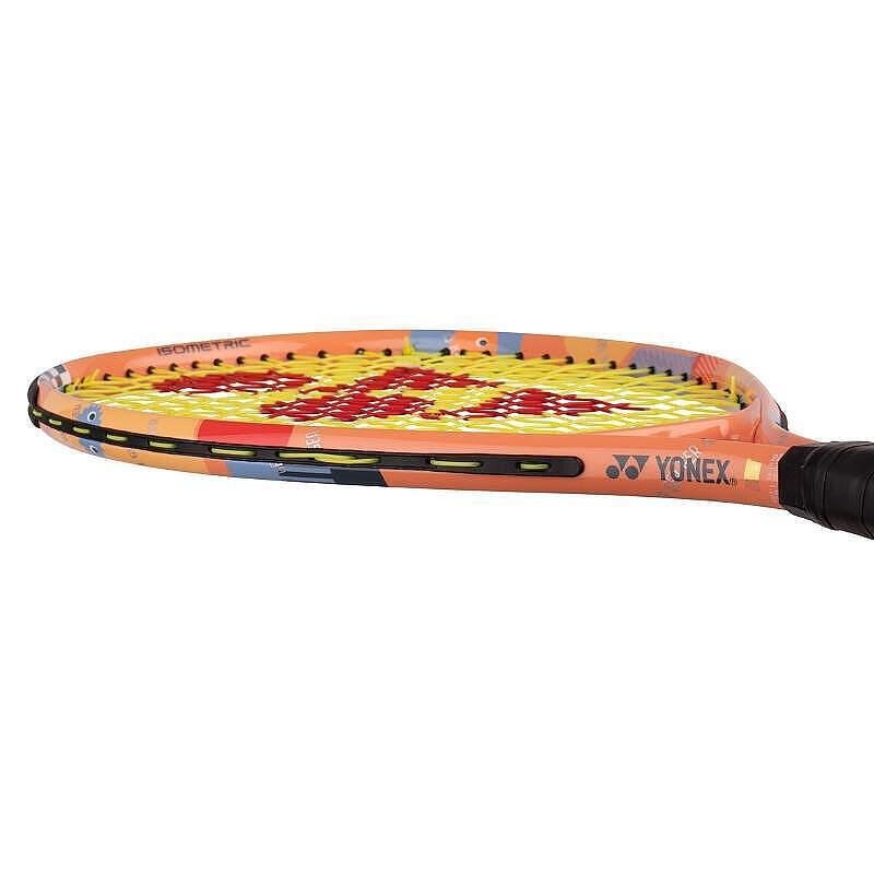 Yonex Junior 23 Coral Orange tennis racket for children 6-8 years old, lightweight aluminum racket with cover and control