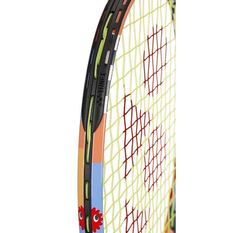 Yonex Junior 23 Coral Orange tennis racket for children 6-8 years old, lightweight aluminum racket with cover