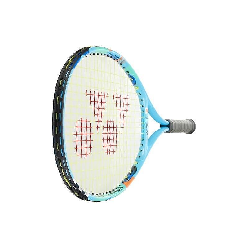 Yonex Junior 25 Ocean Blue tennis racket for children 8-10 years old, lightweight and comfortable, with cover