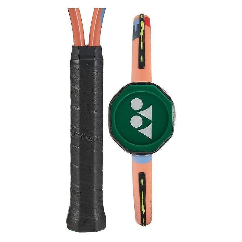 Yonex Junior 25 Coral Orange tennis racket for children 8-10 years old, lightweight and comfortable with cover, 25 inches