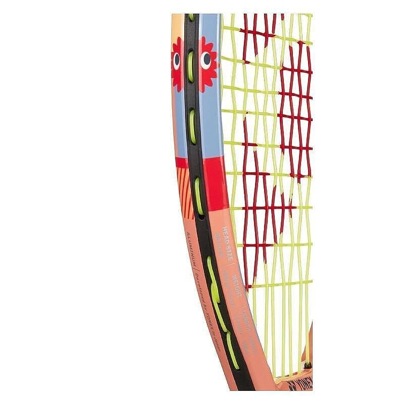Yonex Junior 25 Coral Orange tennis racket for children 8-10 years old, lightweight aluminum racket with cover