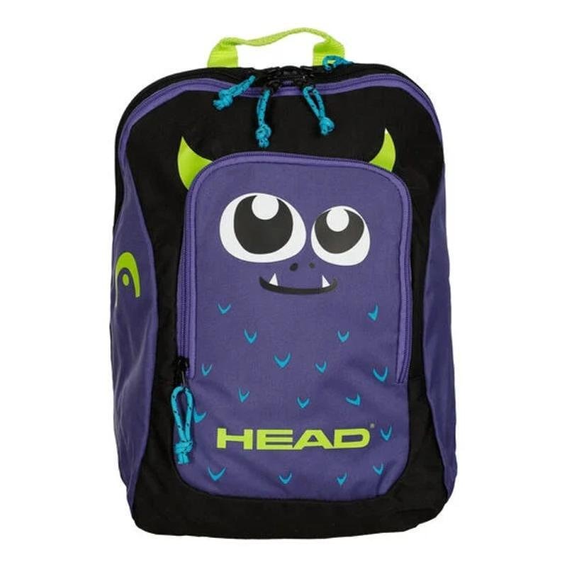 Rucsac Head Tour Monster 14L rucsac de tenis pentru copii, cu compartiment pentru rachetă, design monstru stilat și confort pentru antrenament.