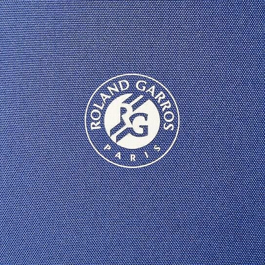 Детска раница Wilson Roland Garros Team 2026 синя с лого Roland-Garros за млади тенисисти