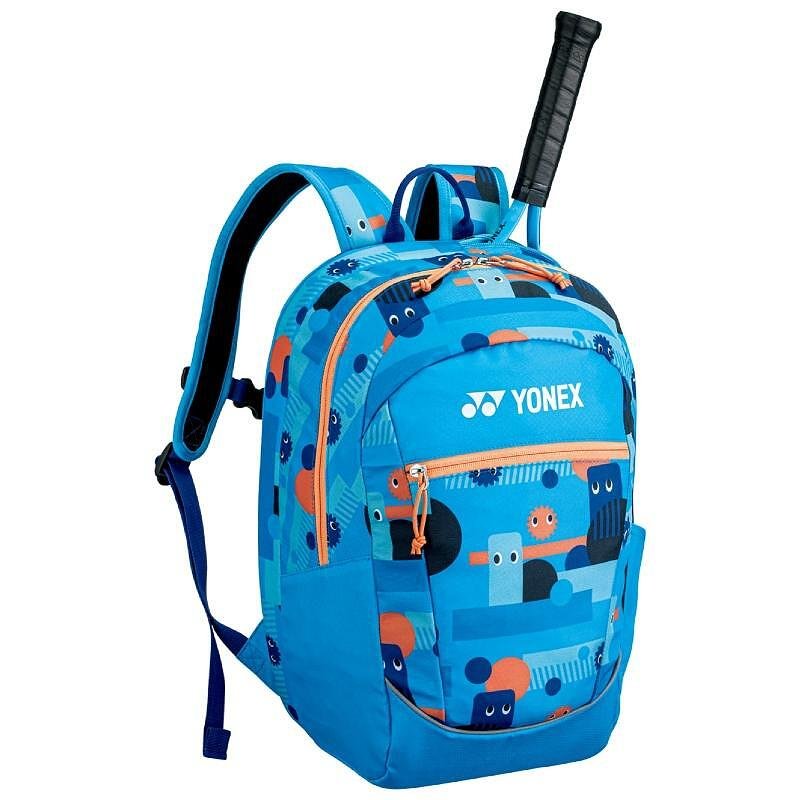 Rucsac pentru copii Yonex 15L Ocean Blue, cu design comod, buzunar pentru sticlă și elemente reflectorizante pentru tânărul tenismen