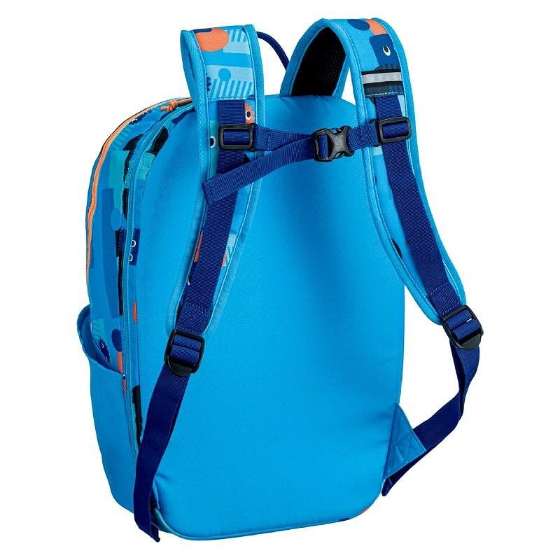 Rucsac pentru copii Yonex 15L Ocean Blue pentru echipament de tenis, compact, comod și sigur, cu curea de piept și elemente reflectorizante