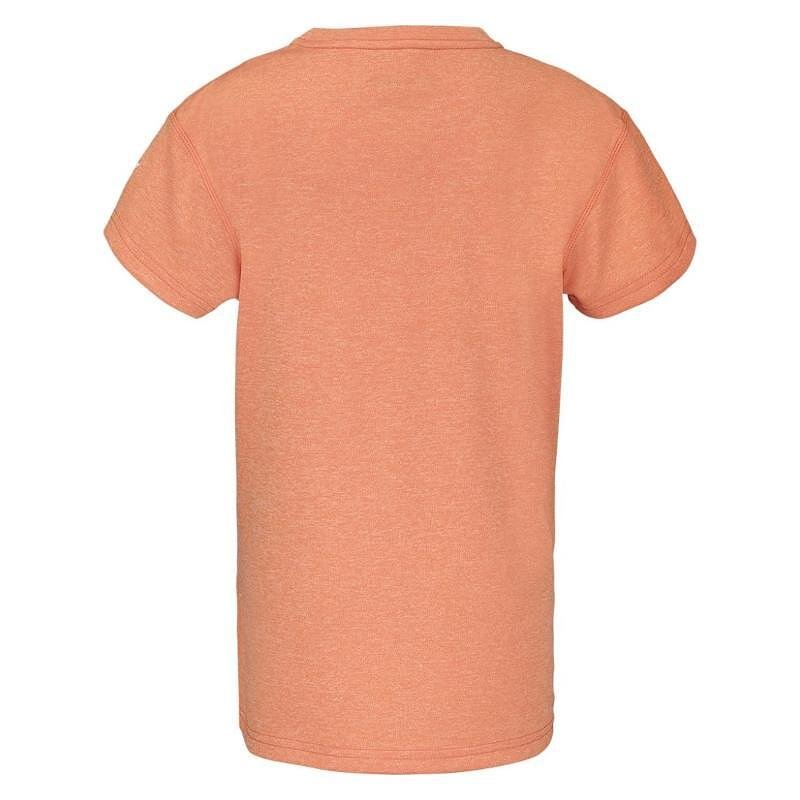 Tricou pentru copii Babolat EXERCISE GRAPHIC - portocaliu vibrant, ușor și cu uscare rapidă pentru antrenamente și meciuri