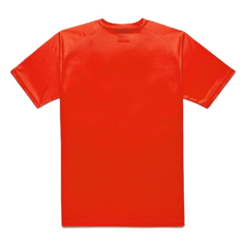Детска тениска Yonex Junior Cyber Orange, практично и удобно спортно облекло за млади тенисисти и активни деца.