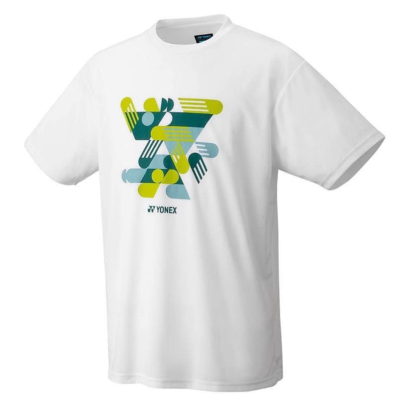 Tricou de copii Yonex Practice White - tricou sport alb Yonex pentru copii, ușor și comod pentru tenis și antrenamente.