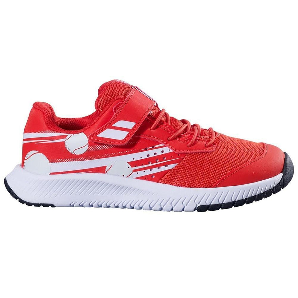 Детски маратонки Babolat Pulsion Kid AC Cherry Tom/ White