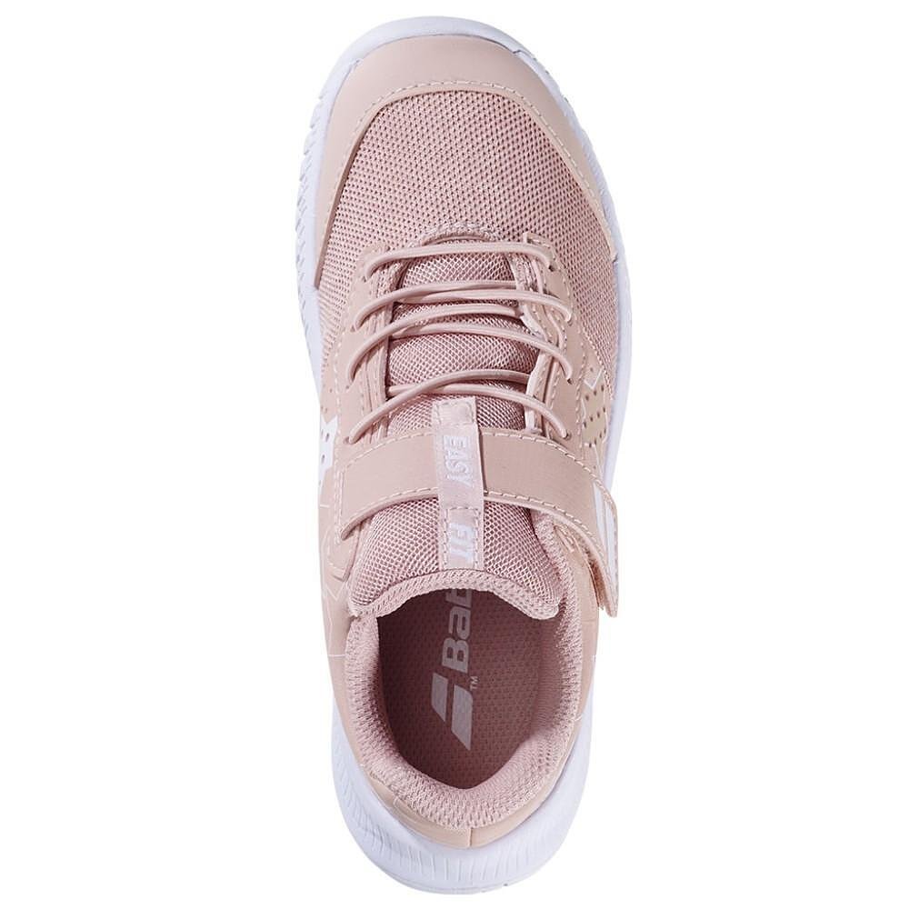 Детски маратонки Babolat PULSION KID ALL COURT GIRL - evening sand за тенис и all courts, удобни и стилни