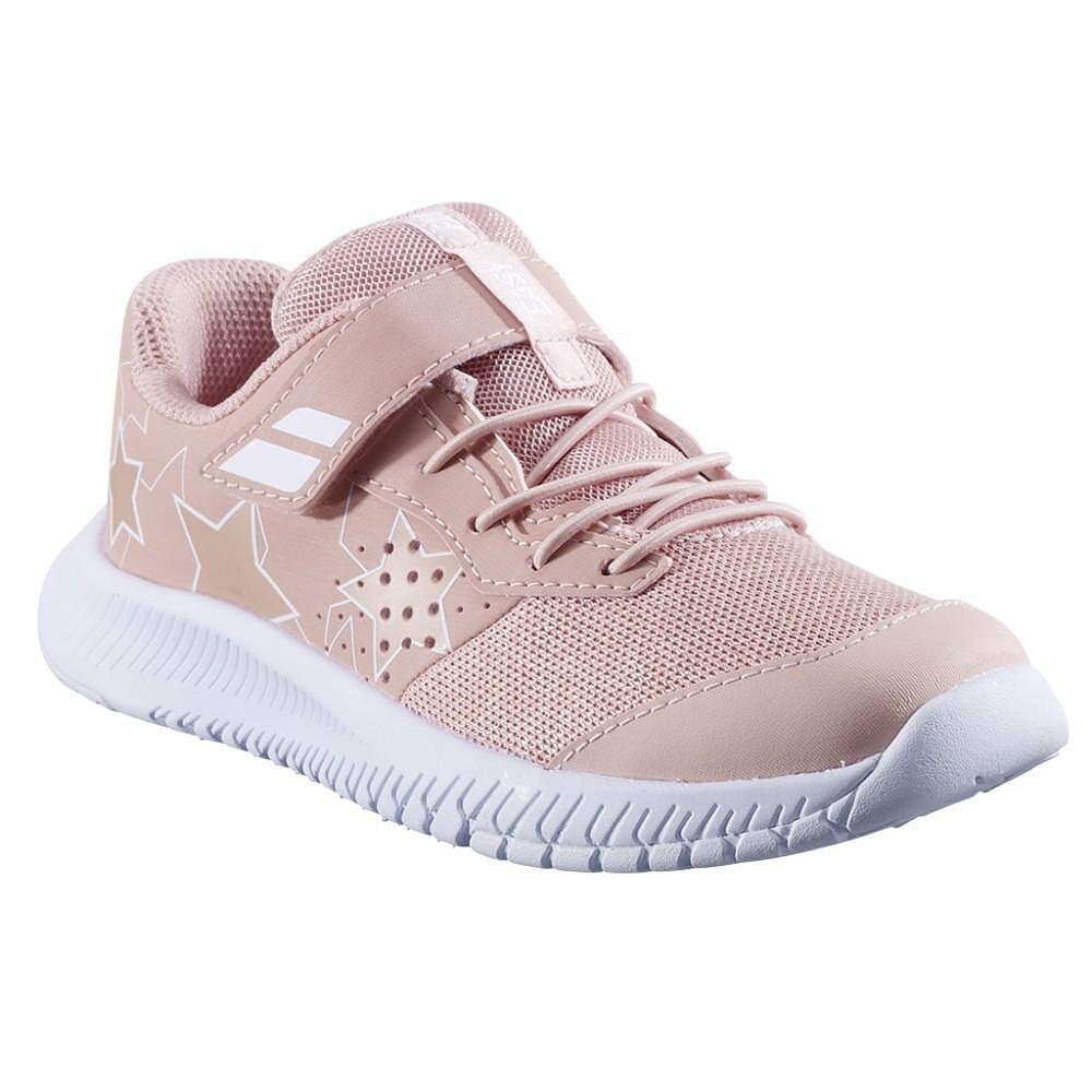 Детски маратонки Babolat PULSION KID ALL COURT GIRL - evening sand за тенис и all court комфорт