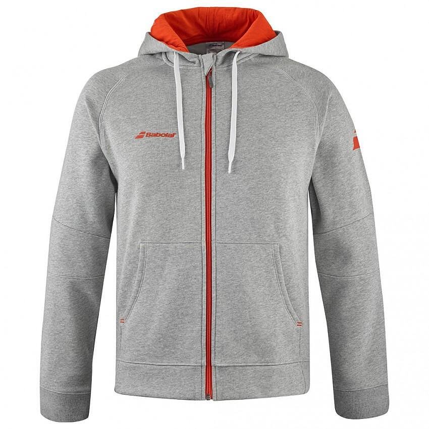 Babolat EXRCISE HOOD JACKET 2024 children's jacket - high rise, with hood and zipper for sports and warmth