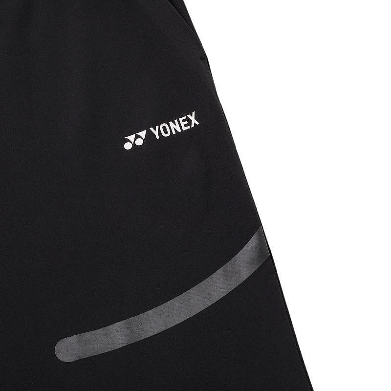 Yonex 60198 Unisex Black bottoms – black sports bottoms by Yonex for comfort, style, and warm-up during tennis and padel.