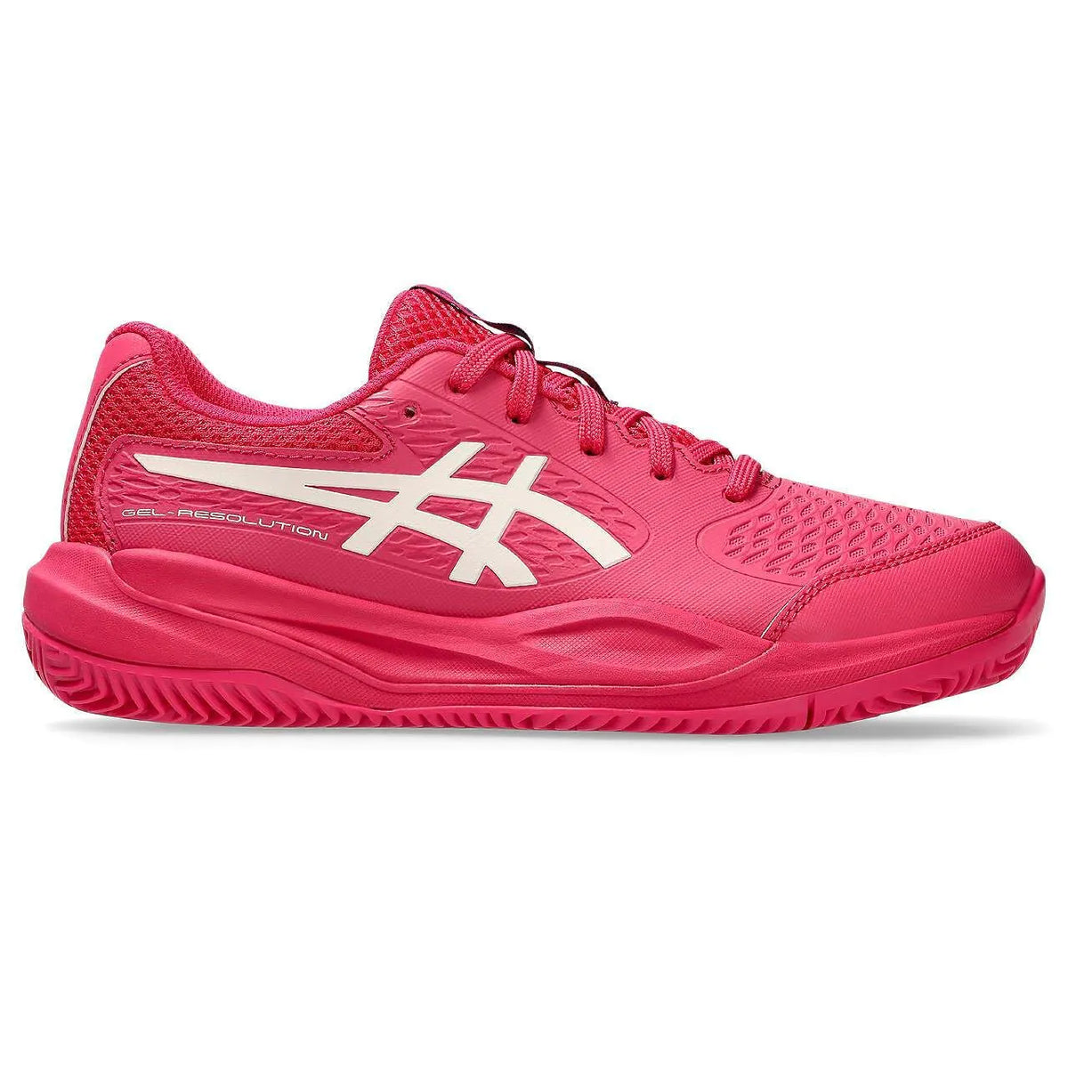 Pantofi sport pentru copii Asics Gel-Resolution X GS Clay Bright Rose/Cream