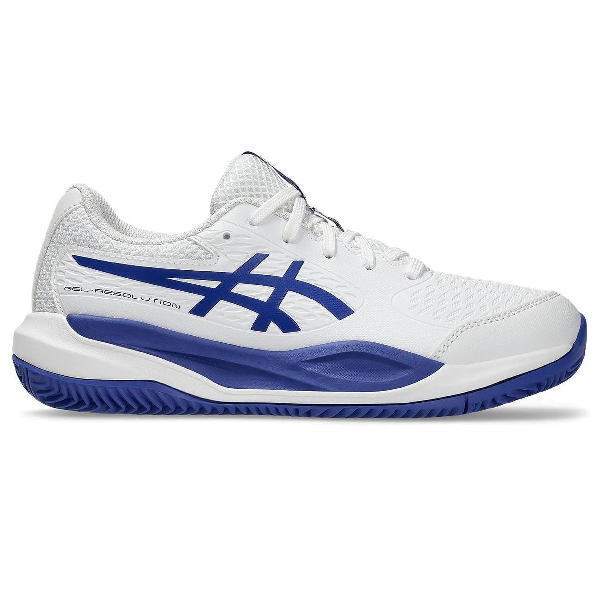 Pantofi de tenis pentru copii Asics Gel-Resolution X Clay White/Cobalt