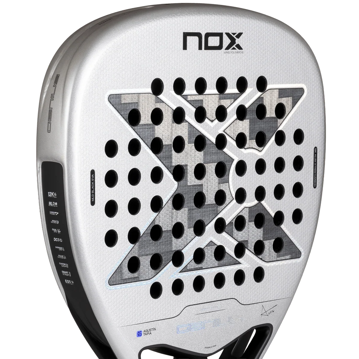 Padelschläger Nox Genius Attack 12K Alum Xtrem by Agustin Tapia 27