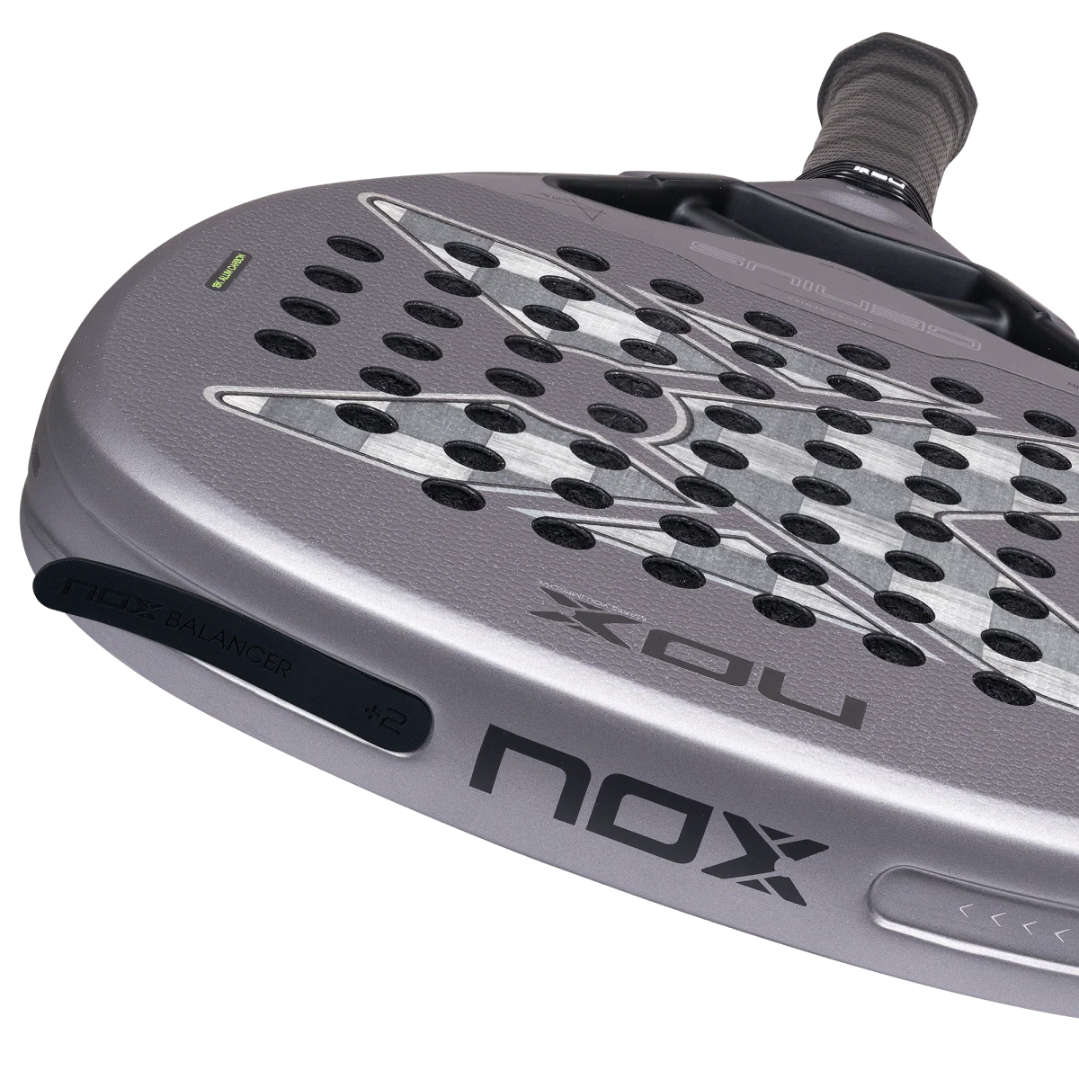 Padelschläger Nox Genius Attack 18K Alum von Agustin Tapia 27