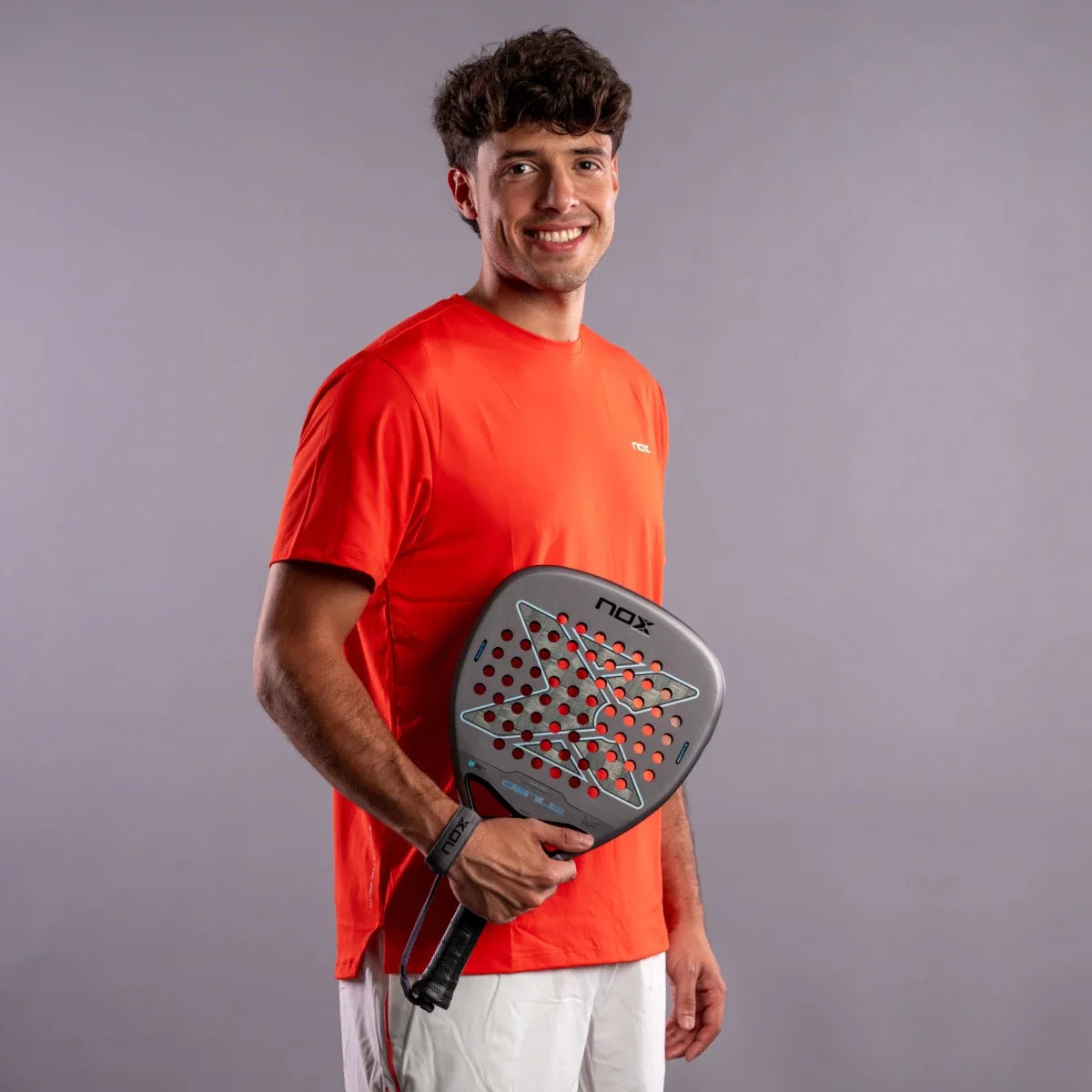 Padelschläger Nox Genius Attack 18K Alum von Agustin Tapia 27