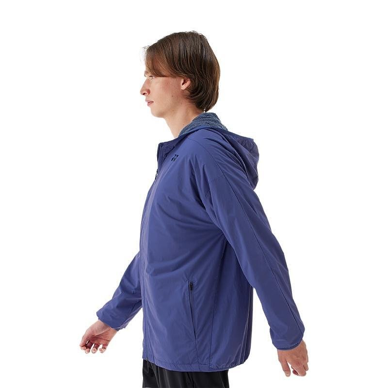 Yonex 2025 Unisex Sweat Full Zip Hoodie - unisex blue zip-up sweatshirt for tennis and everyday comfort