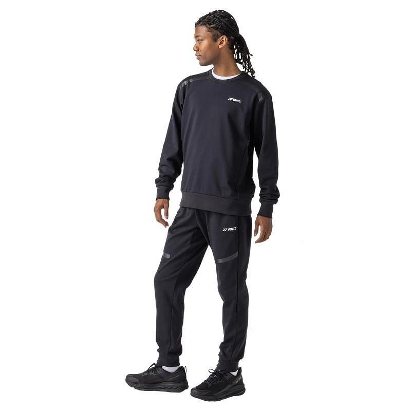 Горнище Yonex 30120 Unisex Black – стилно черно спортно горнище Yonex за тенис, бадминтон и ежедневен комфорт