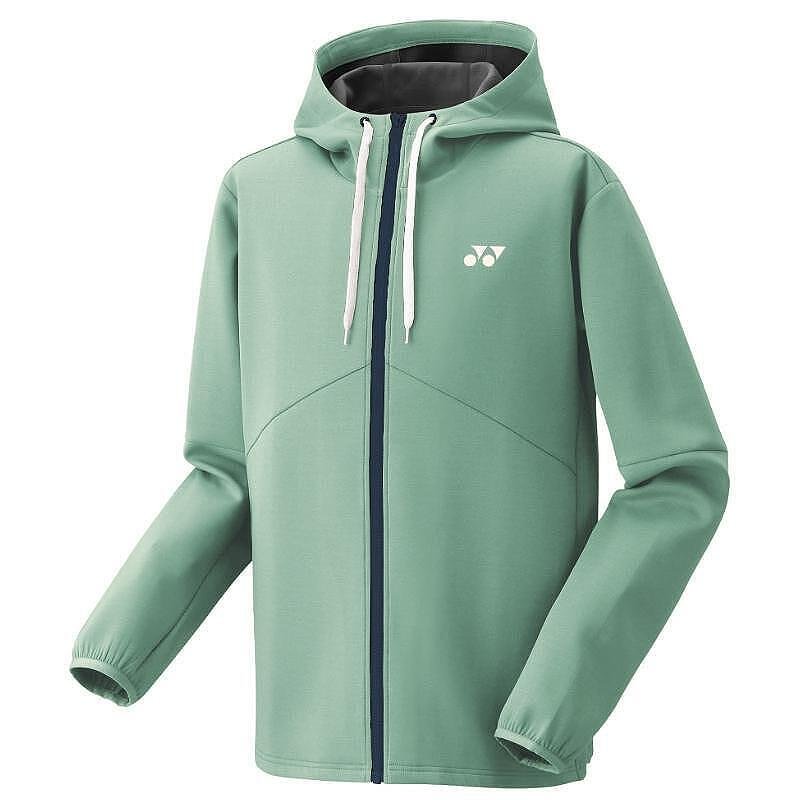 Yonex SOFT SHELLJACKET LIGHT UNISEX Peppermint – a lightweight unisex sports jacket in mint for training and everyday wear.