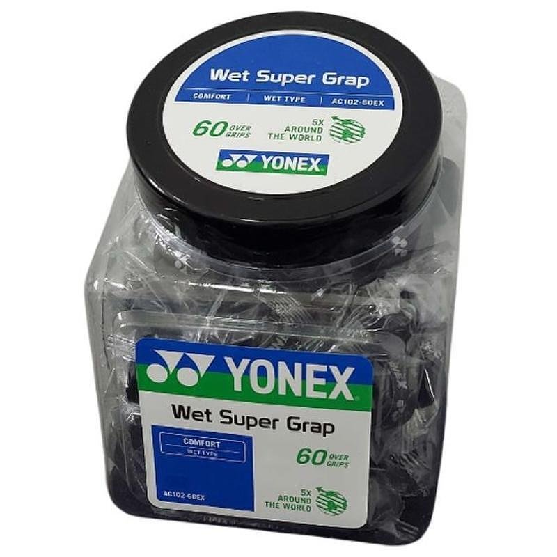 Yonex Wet Super Grap Box Grip Black