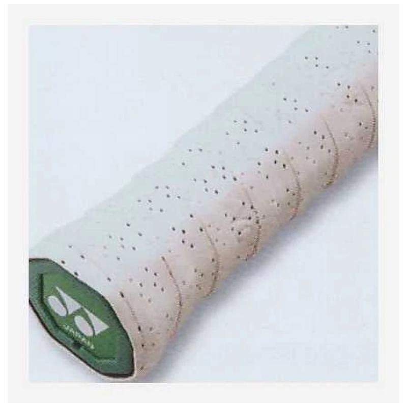 Yonex Mesh Grap grips (3 pieces in a box) - white for tennis rackets, with a tacky feel and excellent absorption