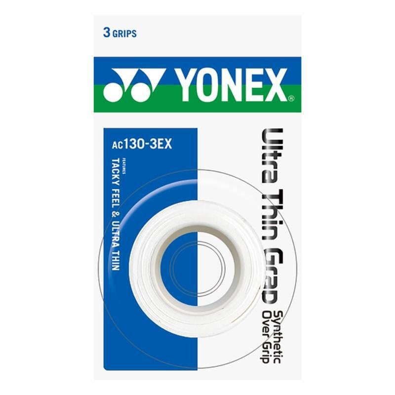 Yonex Ultra Thin Grap x3 White Grips