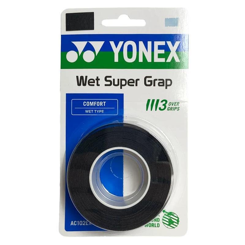 Yonex Wet Super Grap x3 Grips Black