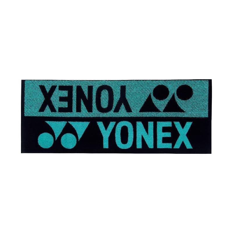 Prosop Yonex SPORTS TOWEL 40x100 cm - negru, mentă | Prosop Yonex 100% bumbac pentru tenis și badminton