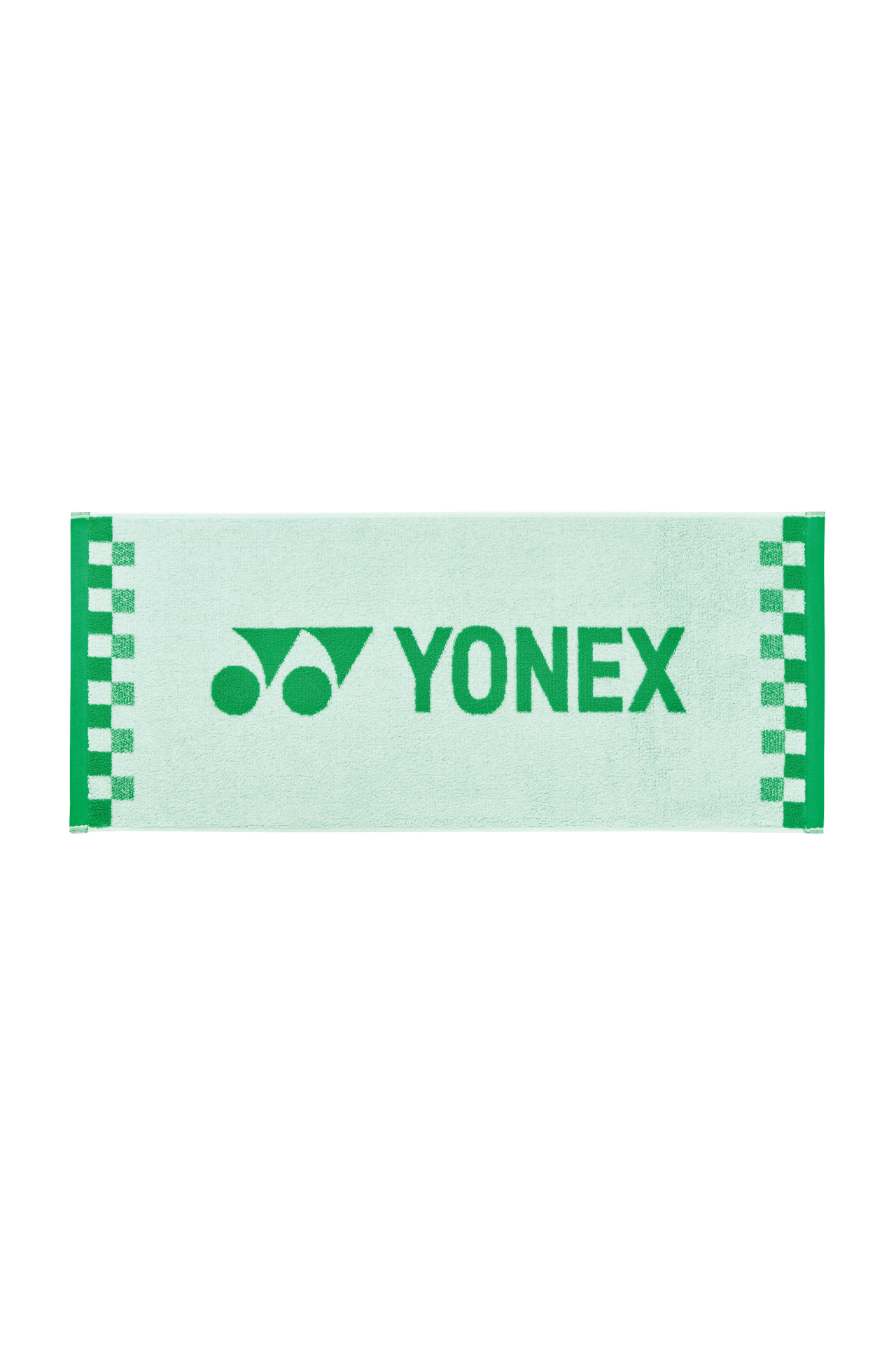 Prosop pentru față Yonex 34 x 80 cm White, prosop sportiv alb din bumbac cu logo Yonex pentru tenis și padel.