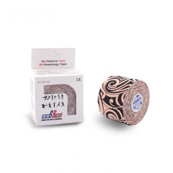 Bandă kinesiologică Bbtape™ 5см × 5м Tatuaj culoarea pielii (Coreea de Sud)