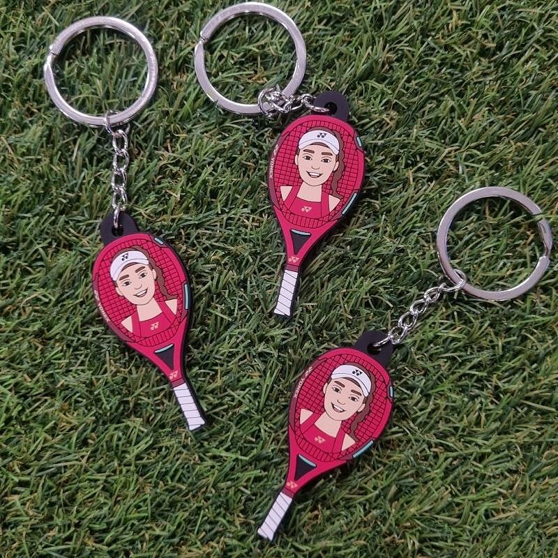 Elena Rybakina keychain