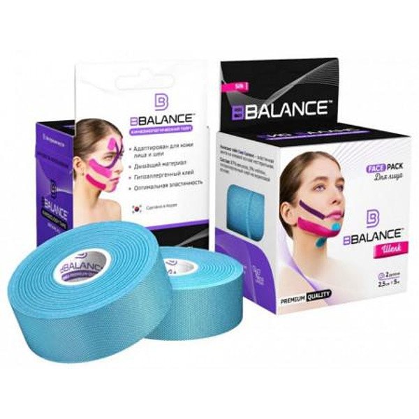 Bandă de mătase pentru față BB FACE TAPE™ 2.5 CM × 10 M (Coreea de Sud)