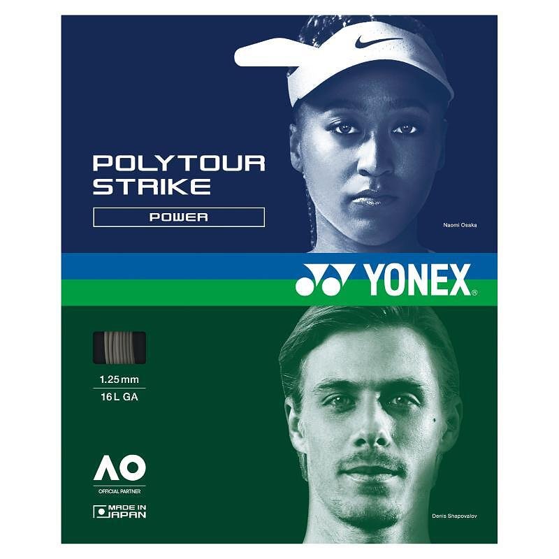 Кордаж Yonex Polytour Strike 1.25/16 Iron Gray