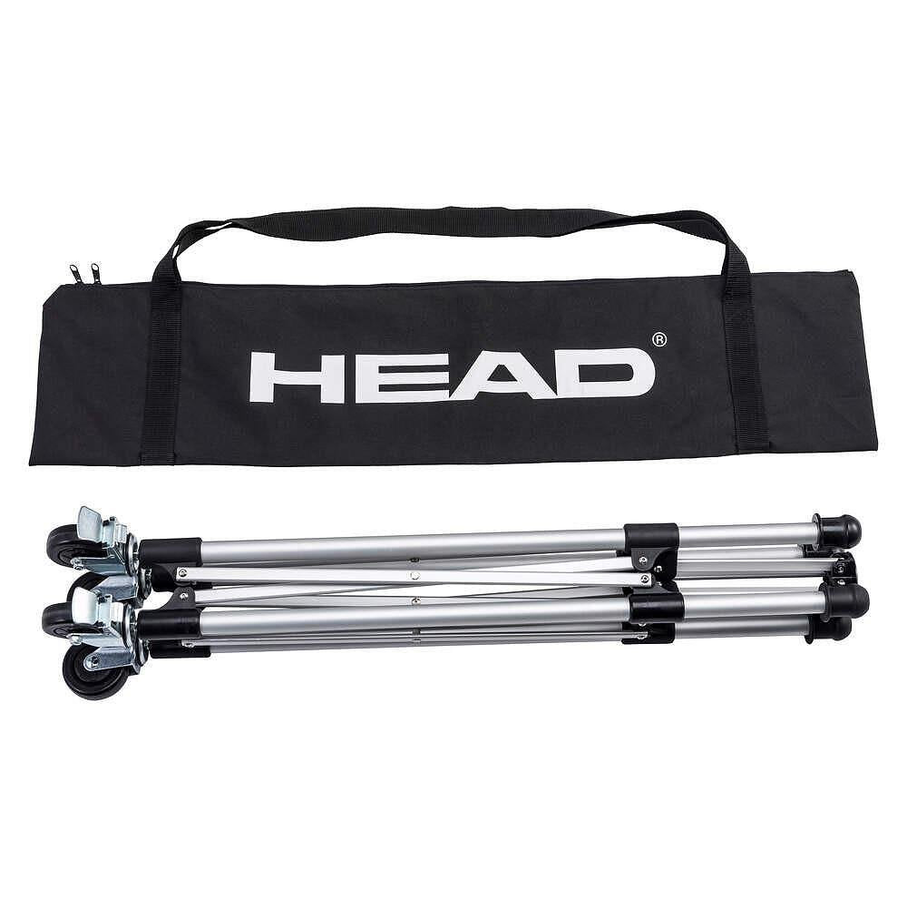 HEAD tennis ball basket, folding trolley with bag and wheels for up to 120 balls