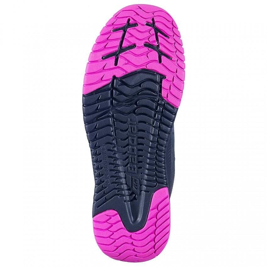 Детски маратонки Babolat PULSION ALL COURT BLACK AERO с издръжлива подметка за тенис и all court терени