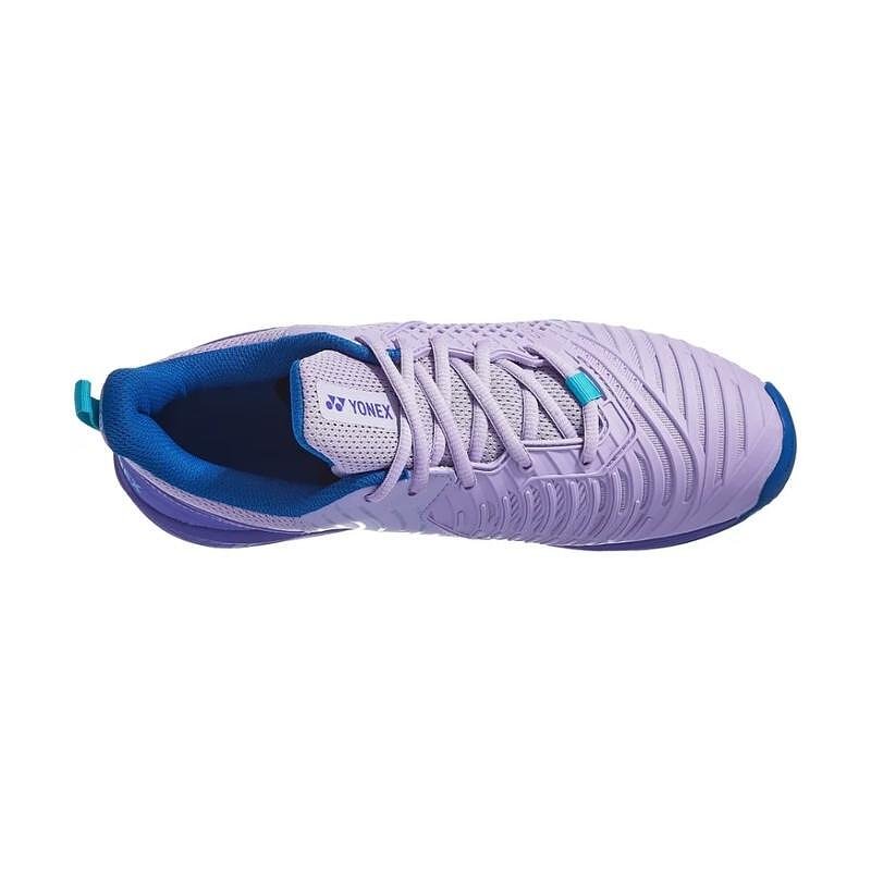 Women's Yonex PC Sonicage 3 Clay Lilac – lightweight tennis shoes for clay, comfort, and stability