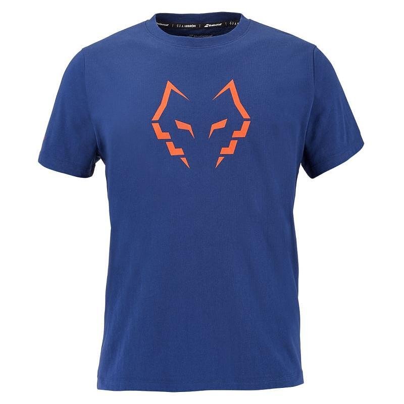 Мъжка тениска Babolat COTTON TEE J. LEBRON - blue